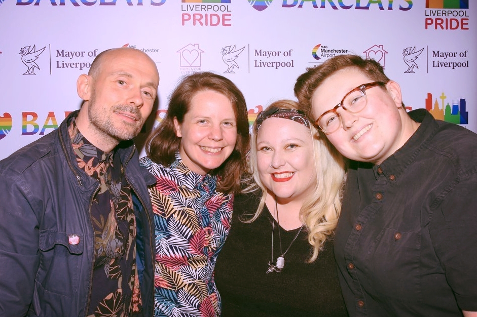 L - R, Andrew, Char, Ashleigh and Mel