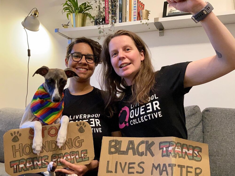 Happy Pride in Liverpool weekend from the LQC team. Oh how we wish we were marching with you all today. But while we can&rsquo;t take over the streets, we can still be PROUD and POLITICAL ✊🏳️&zwj;🌈
Why not spend 10-minutes today writing to your MP about the importance of protecting trans rights and reforming the GRA. Or could you donate some of the cash you&rsquo;ve saved on Pride bevvies to an LGBTQIA charity?
How about adding some new voices to your Instagram feed? Here&rsquo;s some ideas to get you started:
@ukqtibipochardshipfund
@queermuslimsofmanchester
@transcreativeuk
@blk_liverpool
@parapride.world
@qtipocfamily
@queerasia
Send us your recommendations in the comments 👇
Have a wonderful weekend, you gorgeous queers you 💖
.
.
.
#prideinliverpool #liverpoolpride #pride #pridecampaign #pridemarch #lgbtpride🌈 #queerpride #queerlivesmatter #queerliverpool #translivesmatter #blacktranslivesmatter #loveislove #lovewins #cantcancelpride